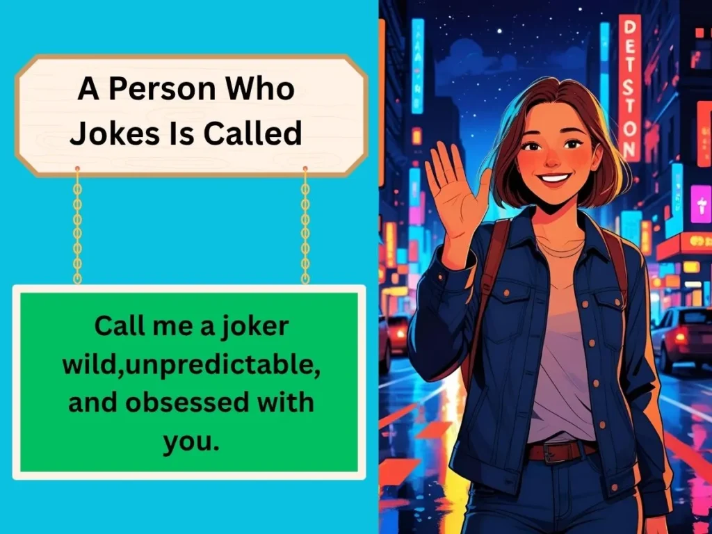 A Person Who Jokes Is Called
