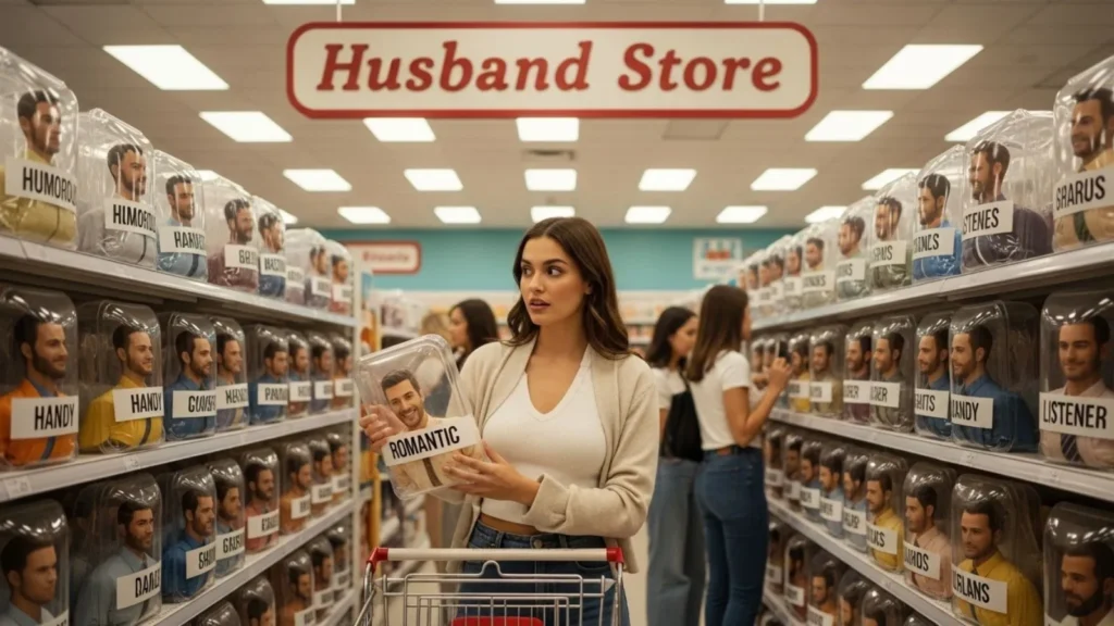  A Woman Goes To The Husband Store