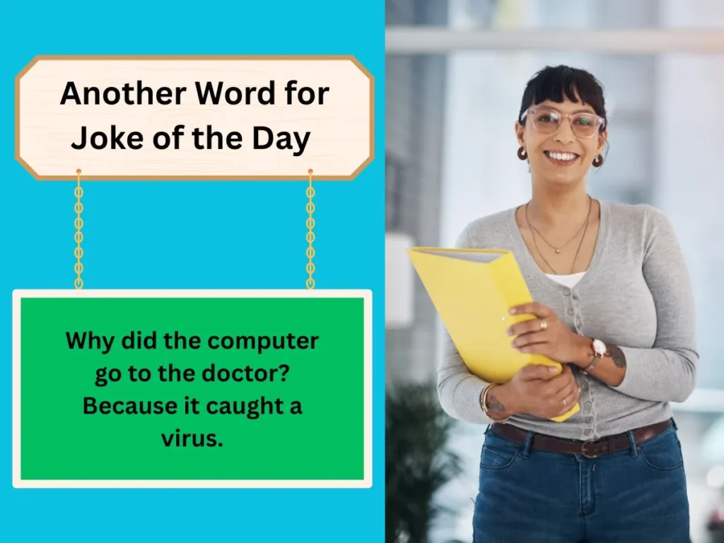 Another Word for Joke of the Day 