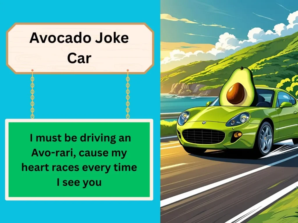 Avocado Joke Car