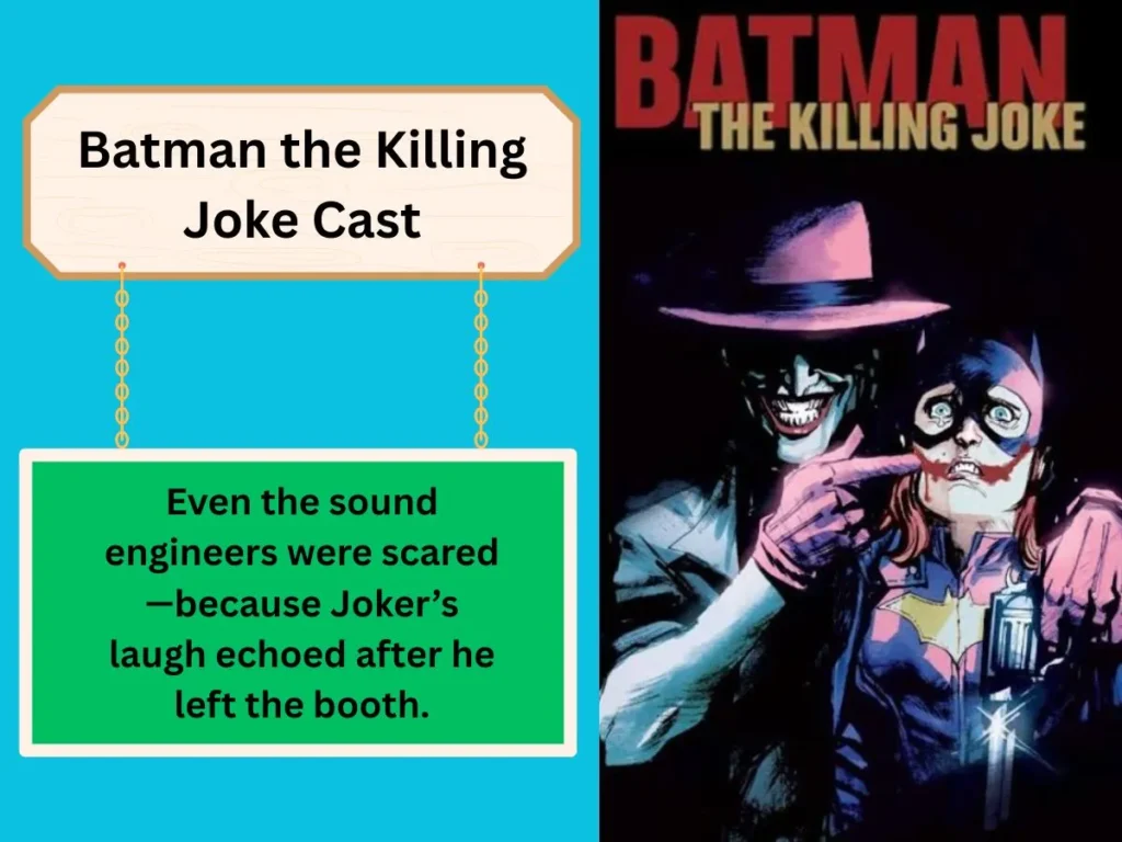 Batman the Killing Joke Cast