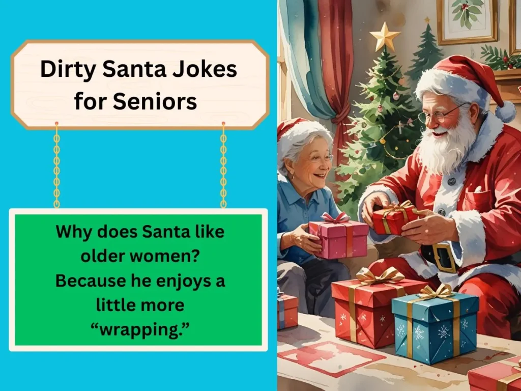 Dirty Santa Jokes for Seniors 