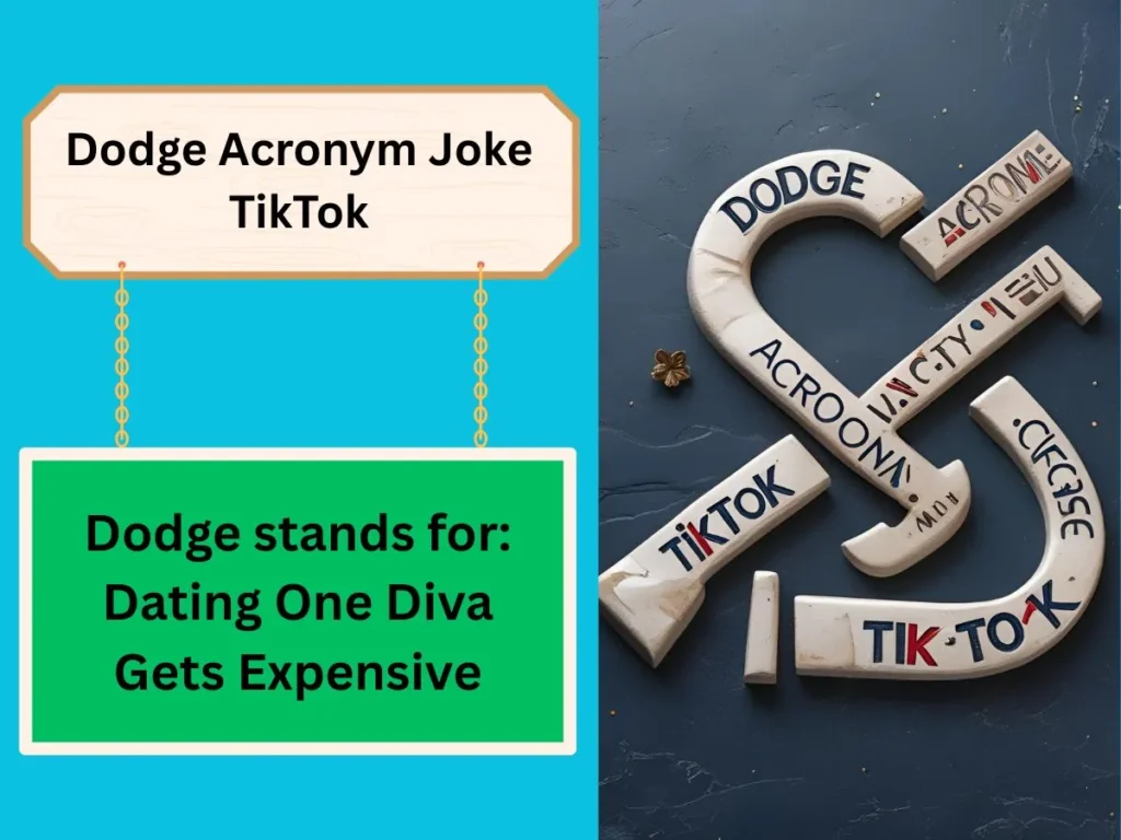 Dodge Acronym Joke TikTok