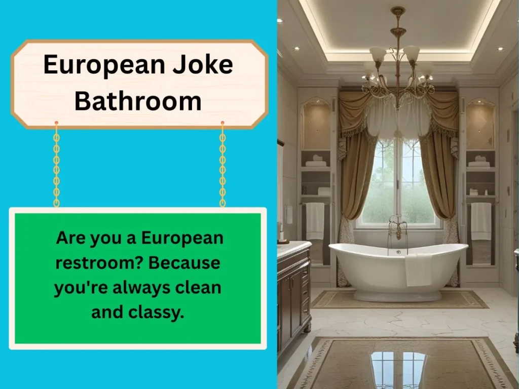 European Joke Bathroom