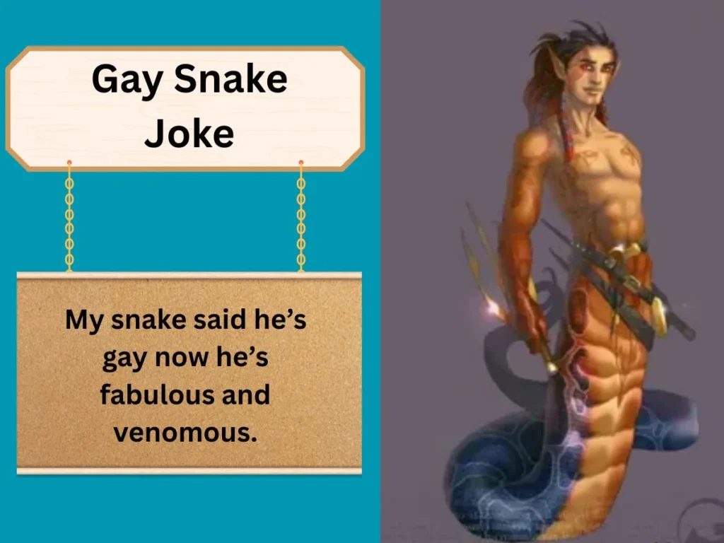 Gay Snake Joke