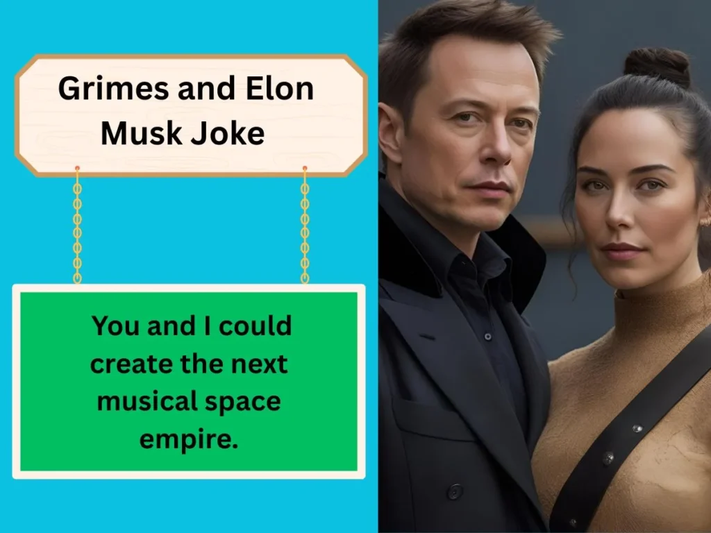 Grimes and Elon Musk Joke 