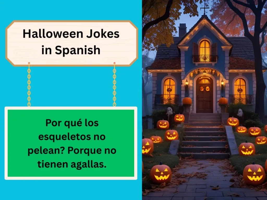 Halloween Jokes in Spanish
