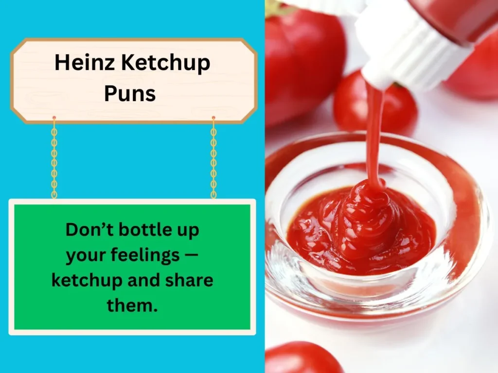 Heinz Ketchup Puns 