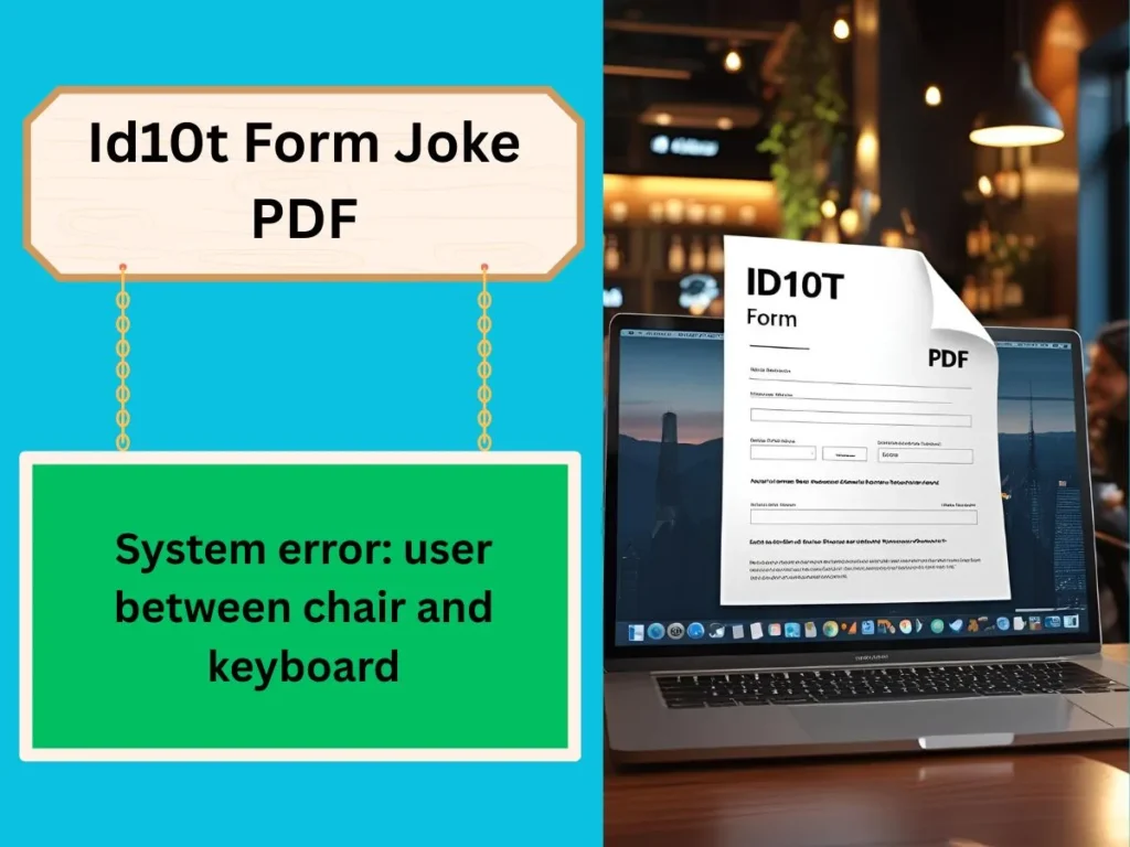 Id10t Form Joke PDF