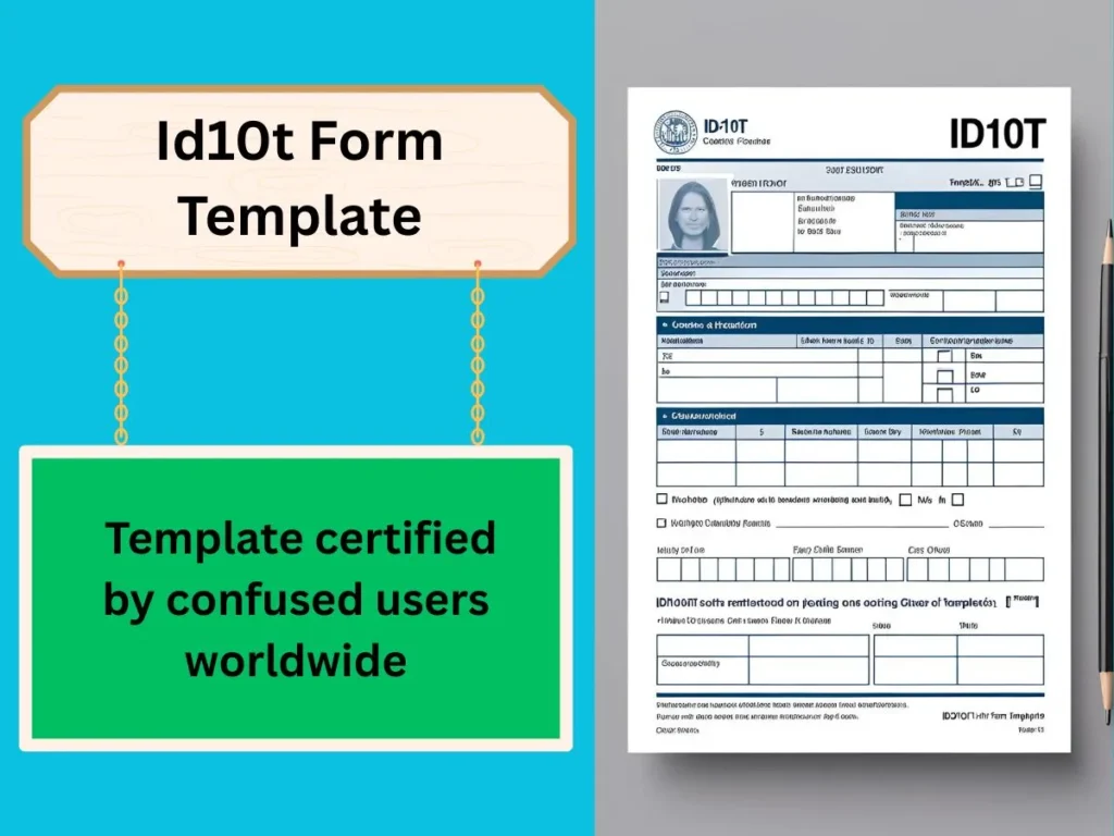 Id10t Form Template