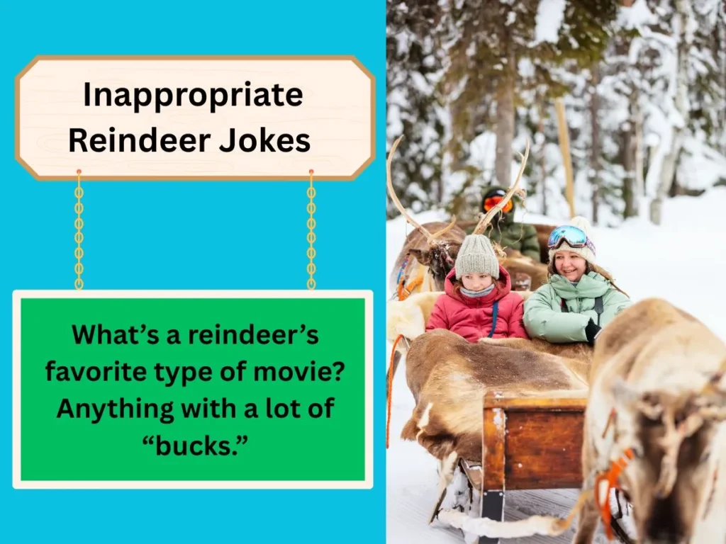 Inappropriate Reindeer Jokes 