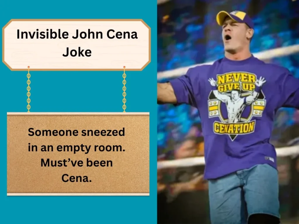 Invisible John Cena Joke