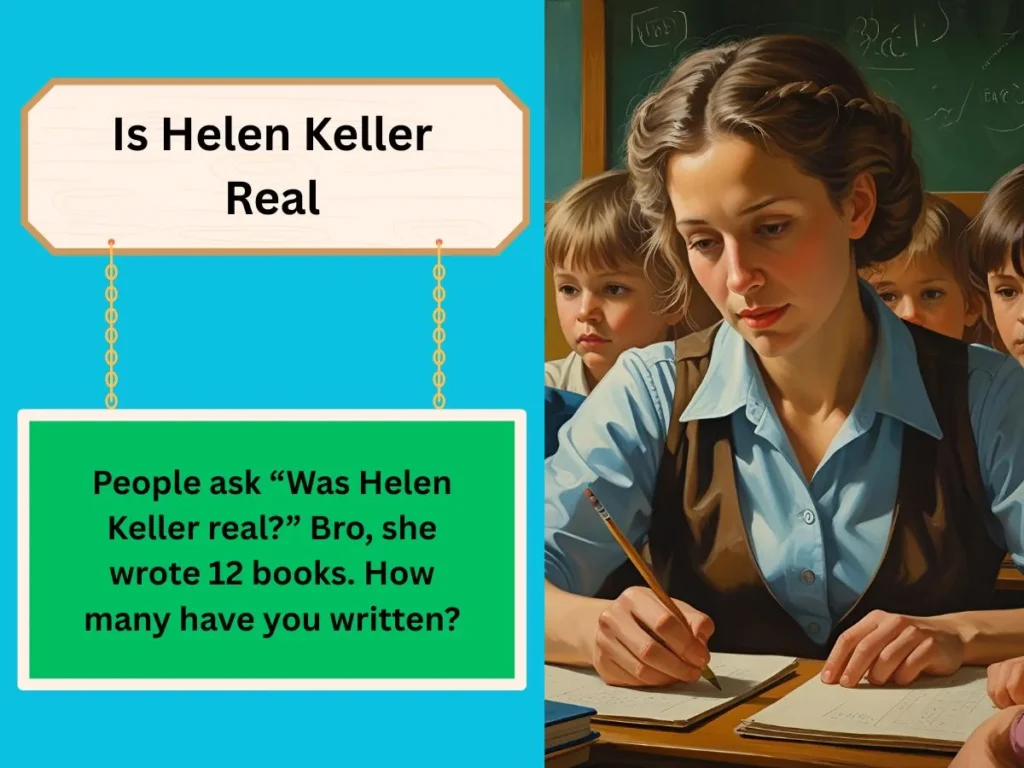 Is Helen Keller Real