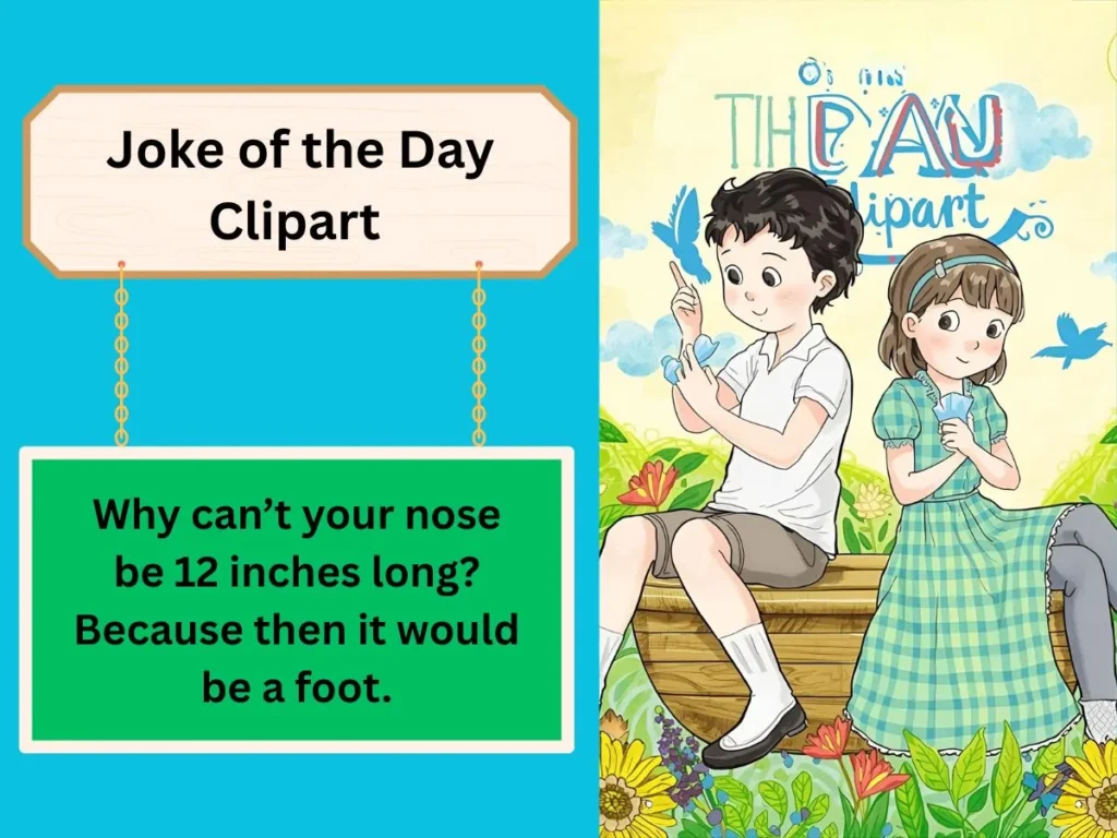 Joke of the Day Clipart 