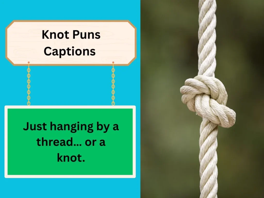 Knot Puns Captions 
