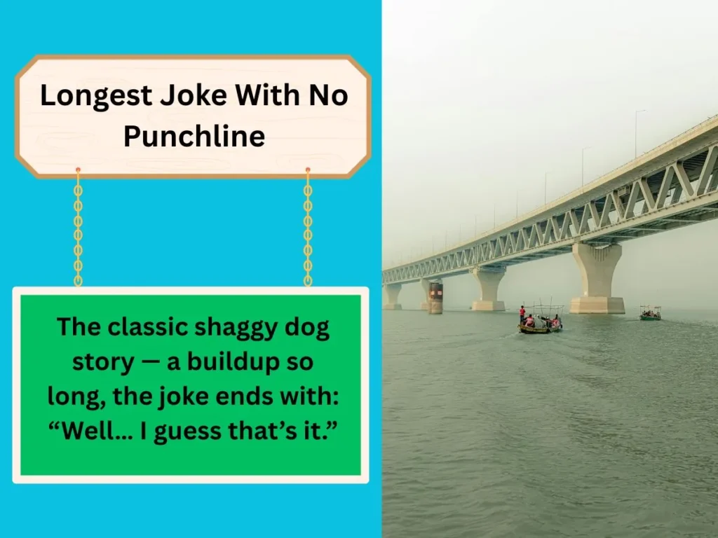 Longest Joke With No Punchline