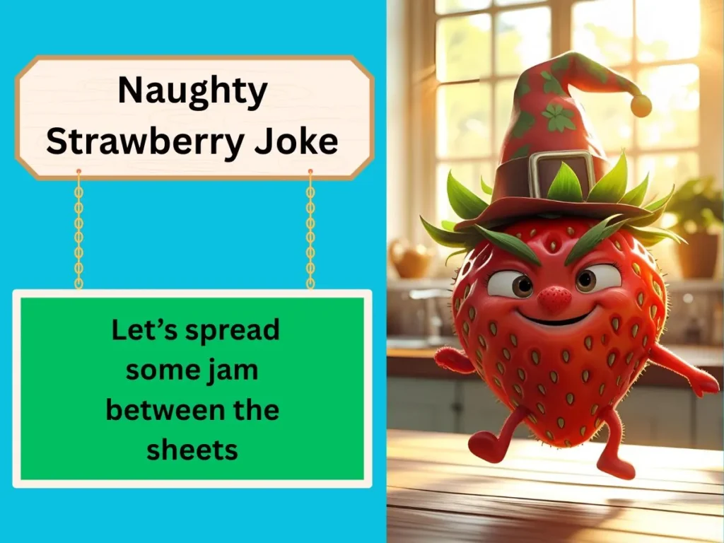 Naughty Strawberry Joke