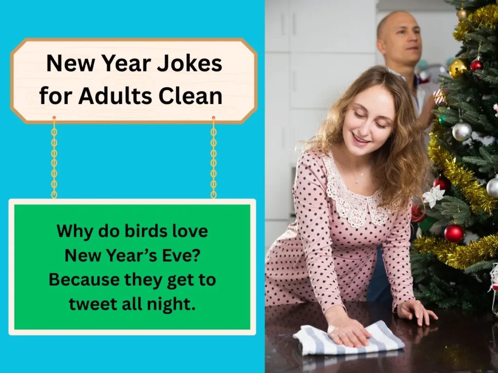 New Year Jokes for Adults Clean