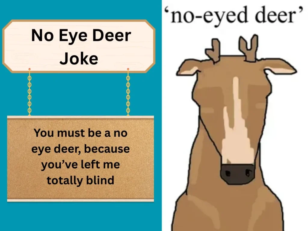  No Eye Deer Joke