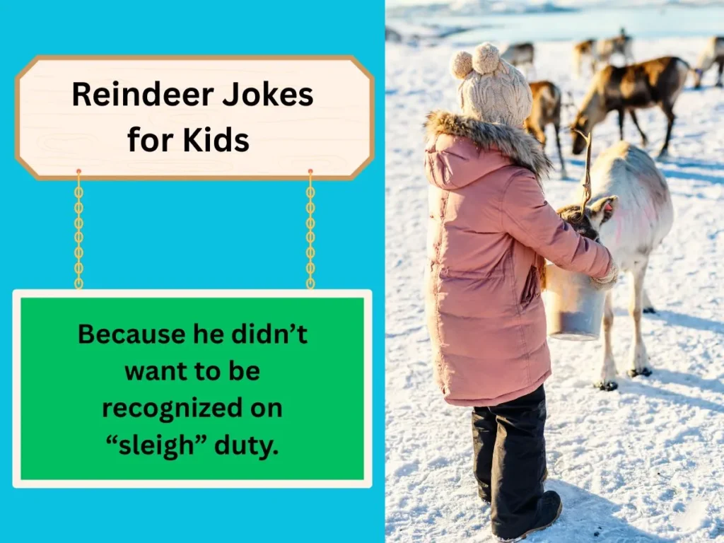 Reindeer Jokes for Kids 