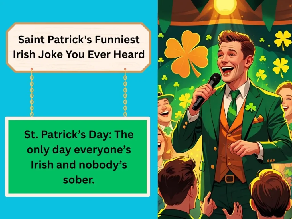 Saint Patrick's Funniest Irish Joke You Ever Heard