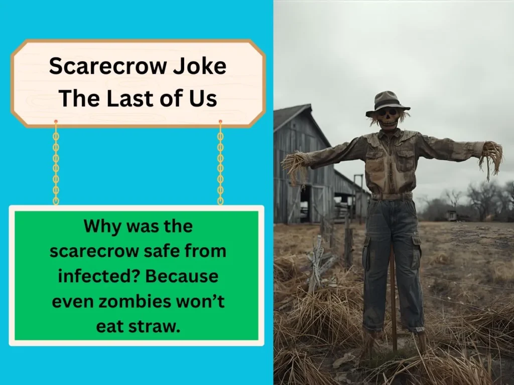 Scarecrow Joke The Last of Us