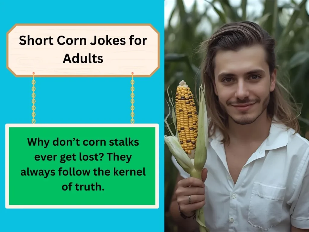 Short Corn Jokes for Adults