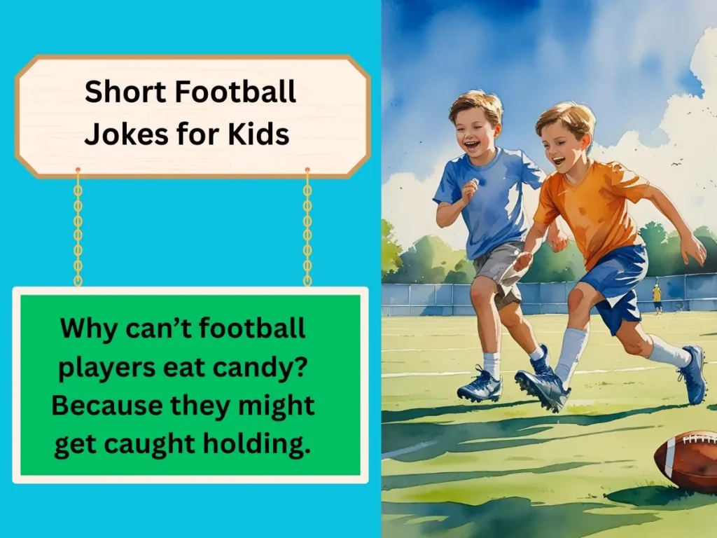 Short Football Jokes for Kids