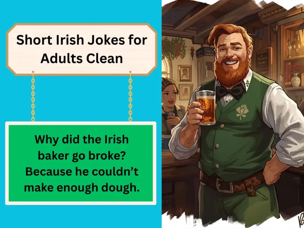 Short Irish Jokes for Adults Clean