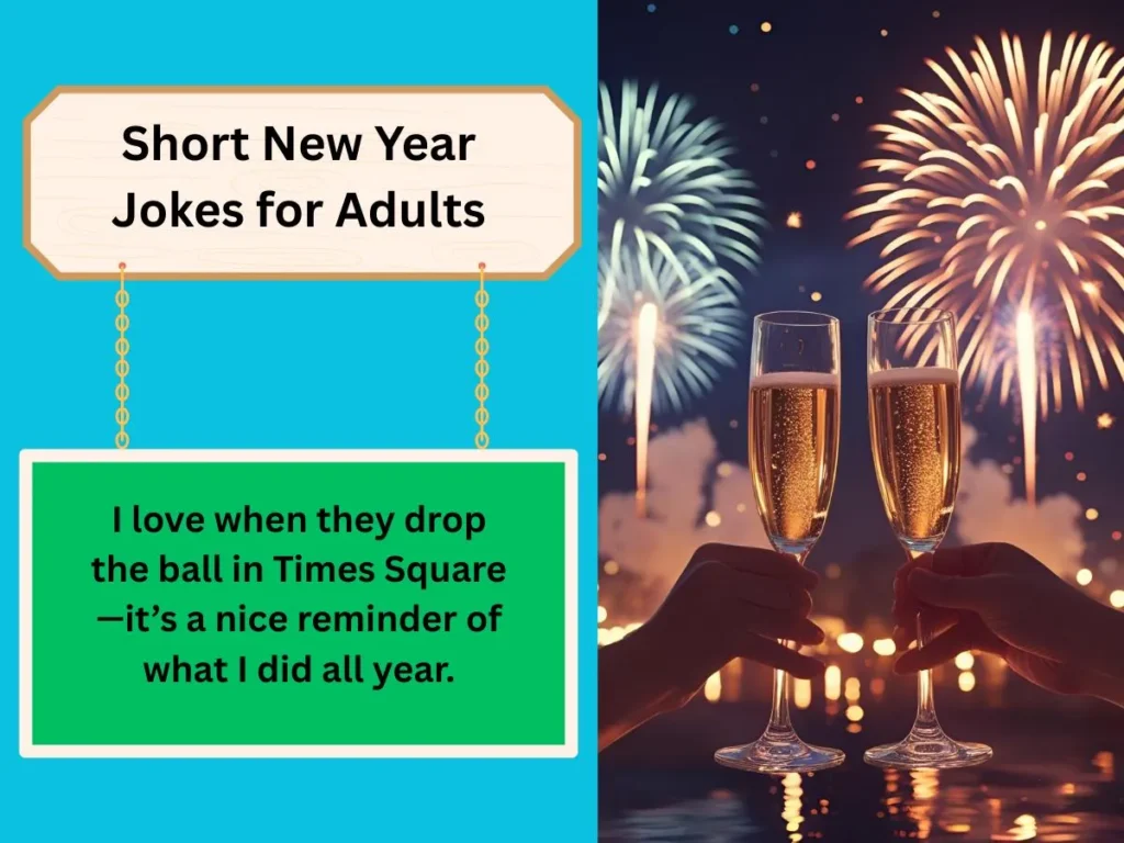 Short New Year Jokes for Adults 