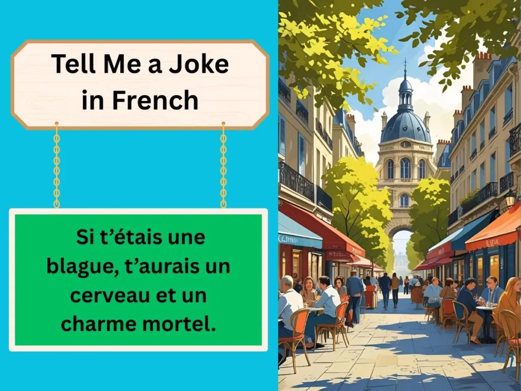 Tell Me a Joke in French