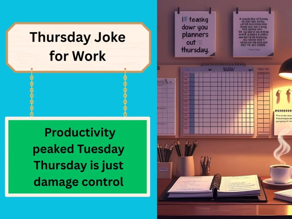 Thursday Joke for Work