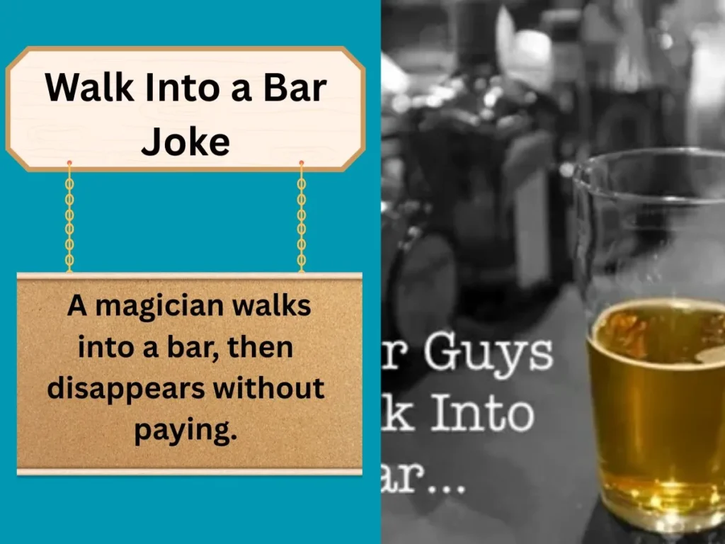 Walk Into a Bar Joke