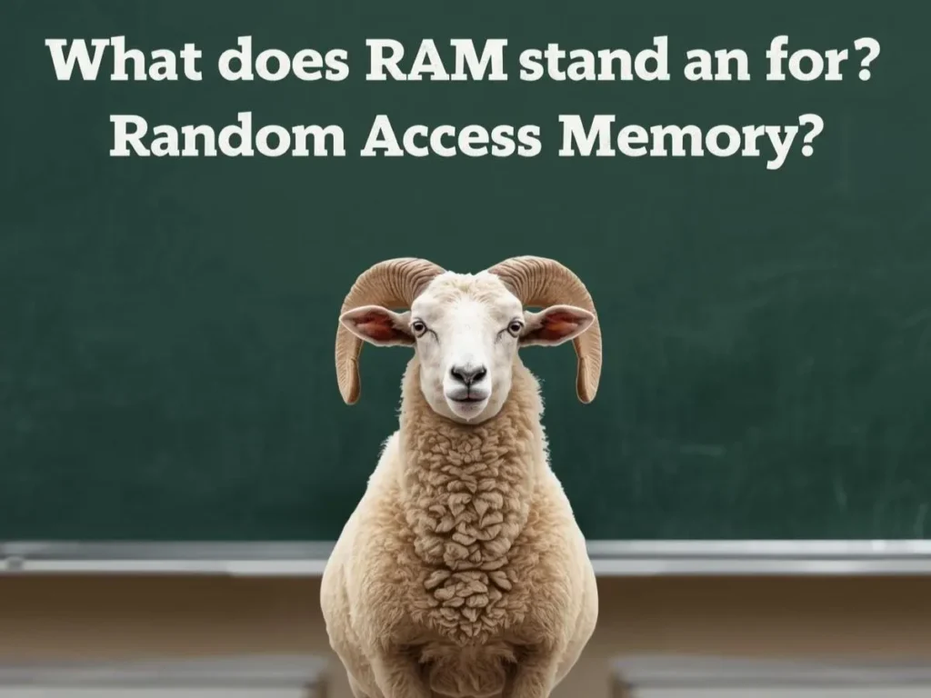 What Does RAM Stand For Joke