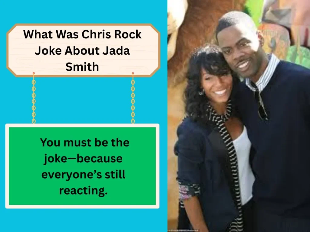 What Was Chris Rock Joke About Jada Smith