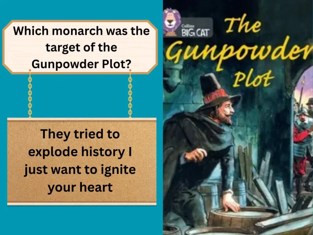 Which monarch was the target of the Gunpowder Plot?