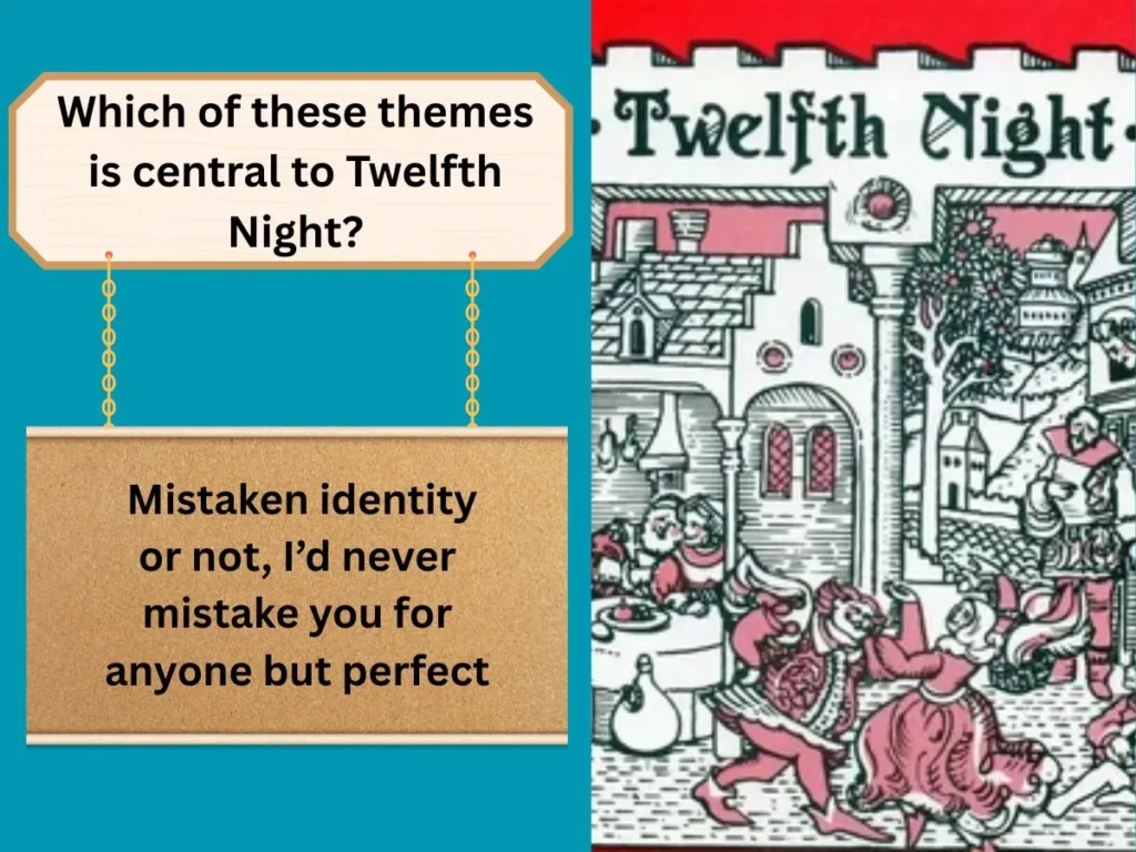 Which of these themes is central to Twelfth Night?