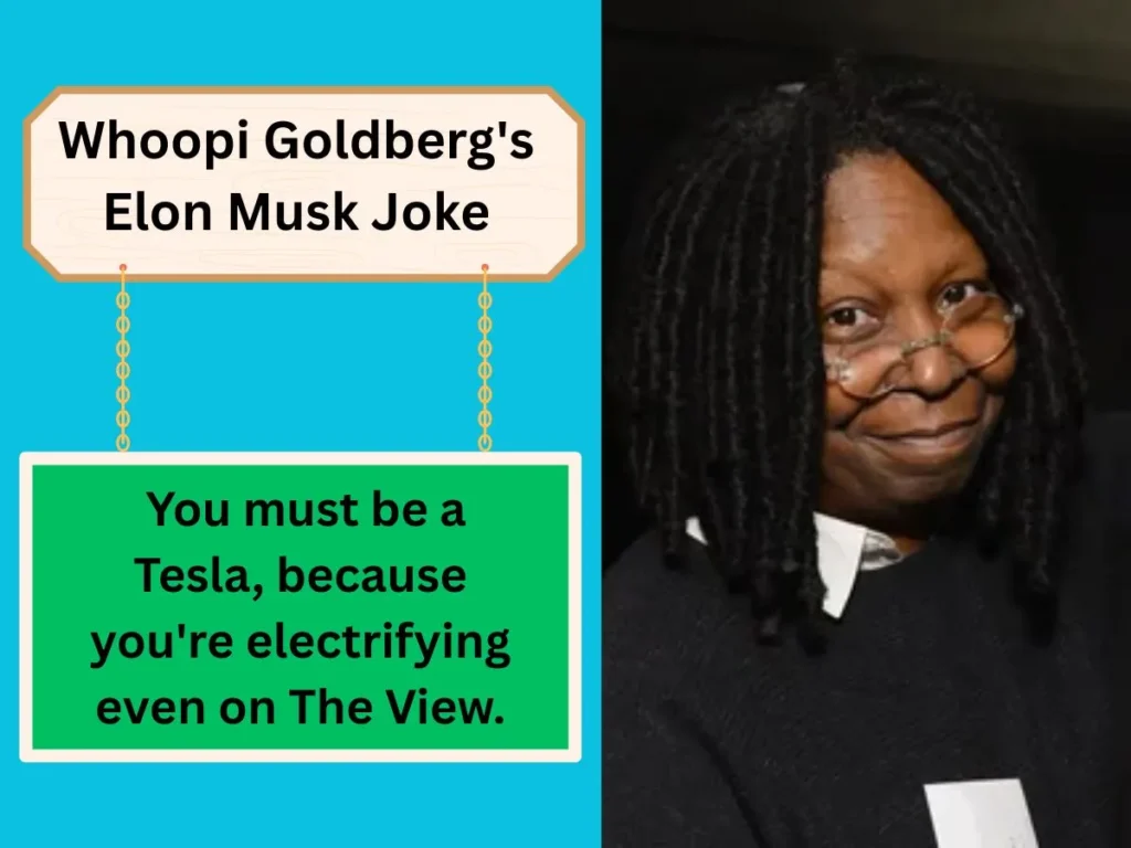 Whoopi Goldberg's Elon Musk Joke