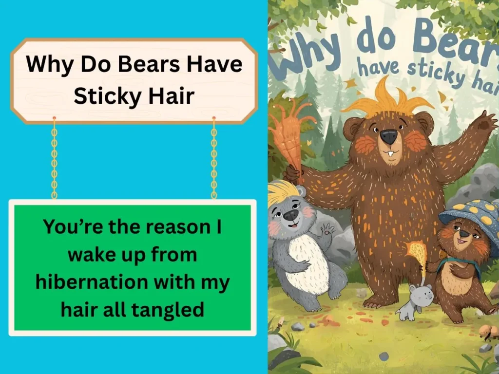 Why Do Bears Have Sticky Hair