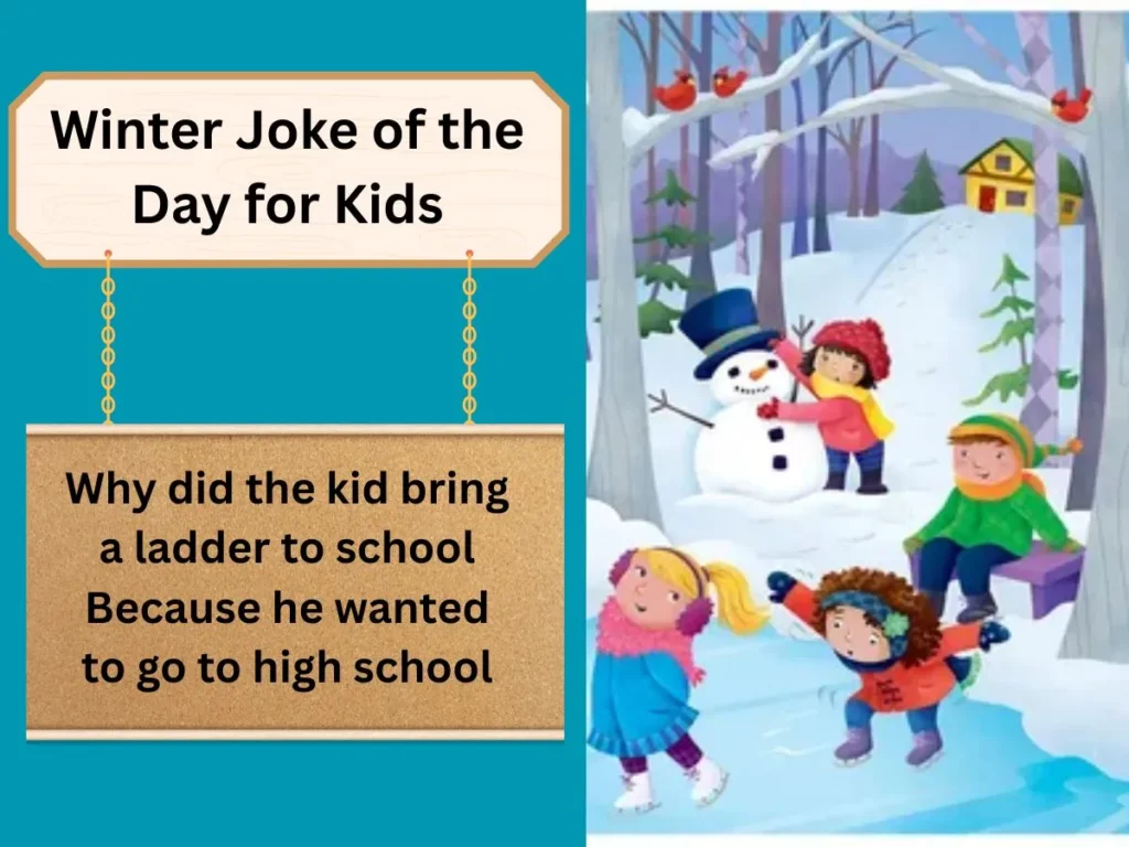 Winter Joke of the Day for Kids