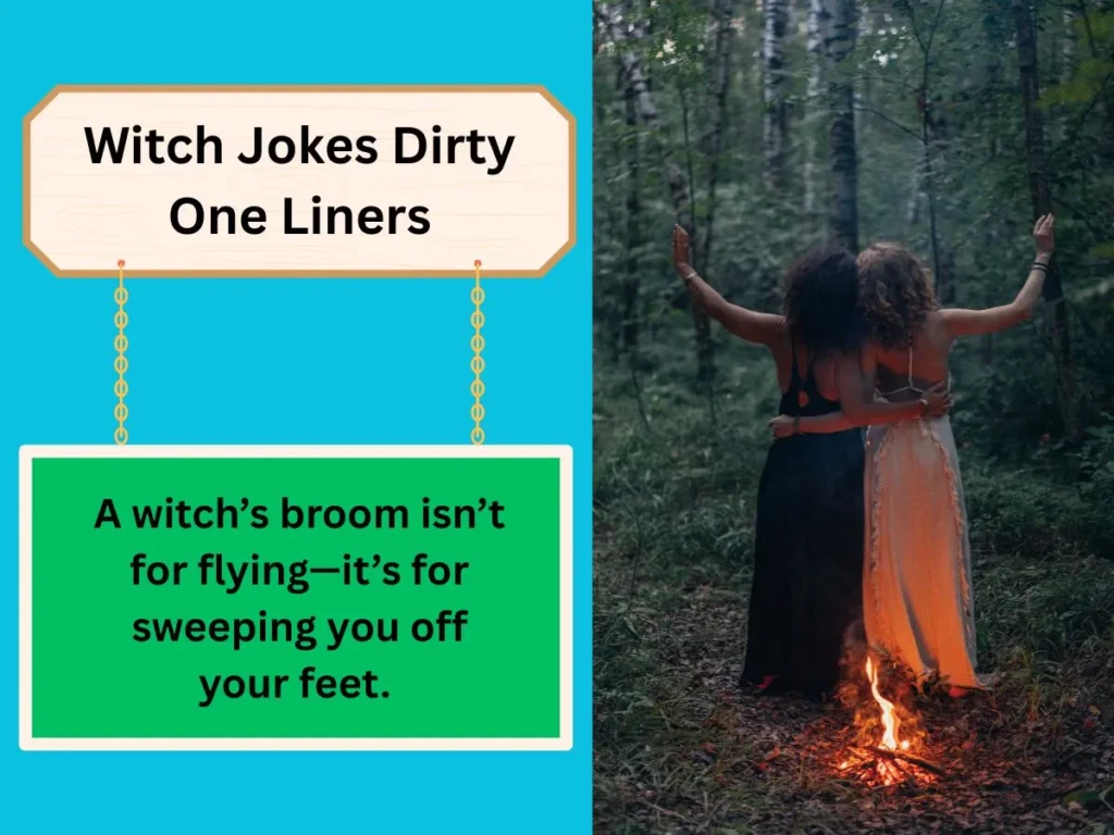 Witch Jokes Dirty One Liners