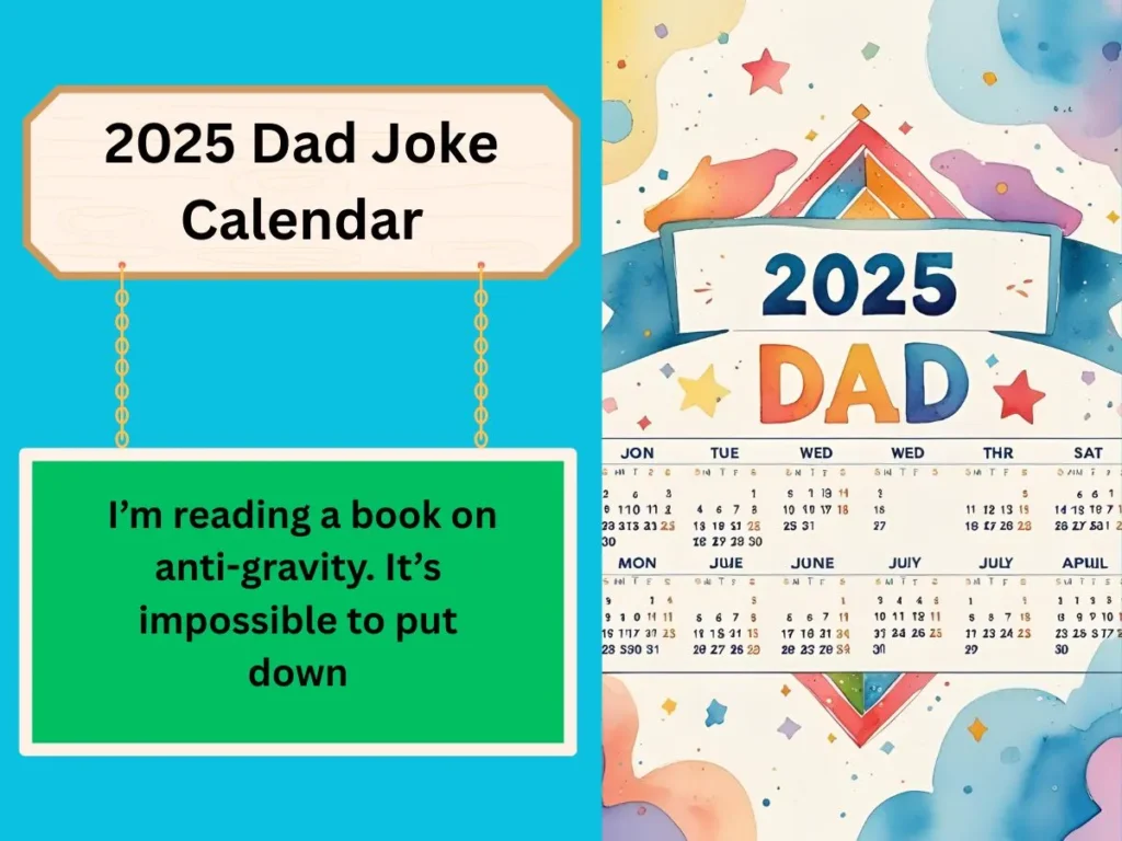 2025 Dad Joke Calendar