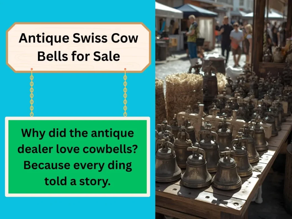 Antique Swiss Cow Bells for Sale