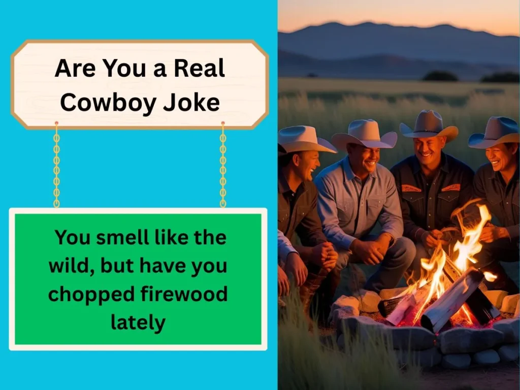 Are You a Real Cowboy Joke