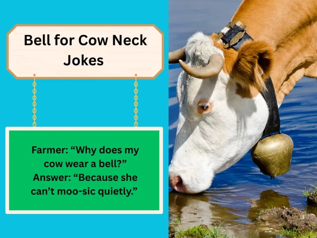 Bell for Cow Neck Jokes 