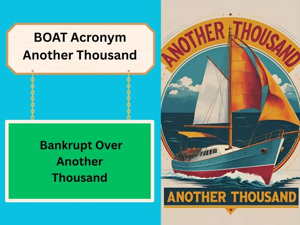 BOAT Acronym Another Thousand