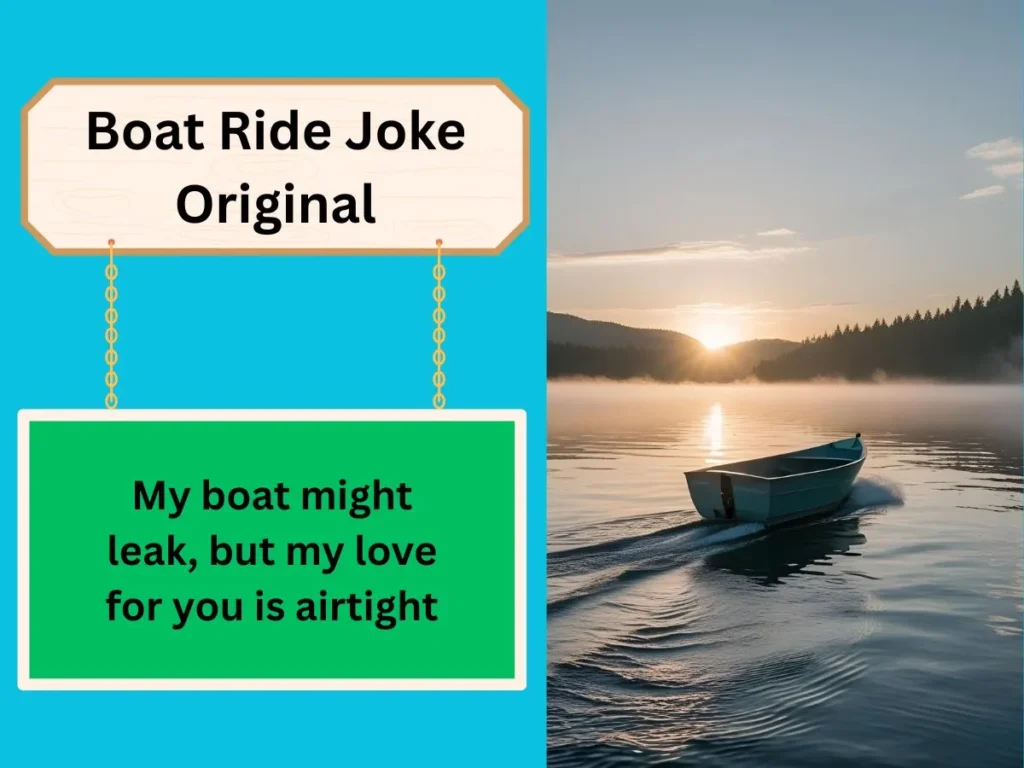 Boat Ride Joke Original