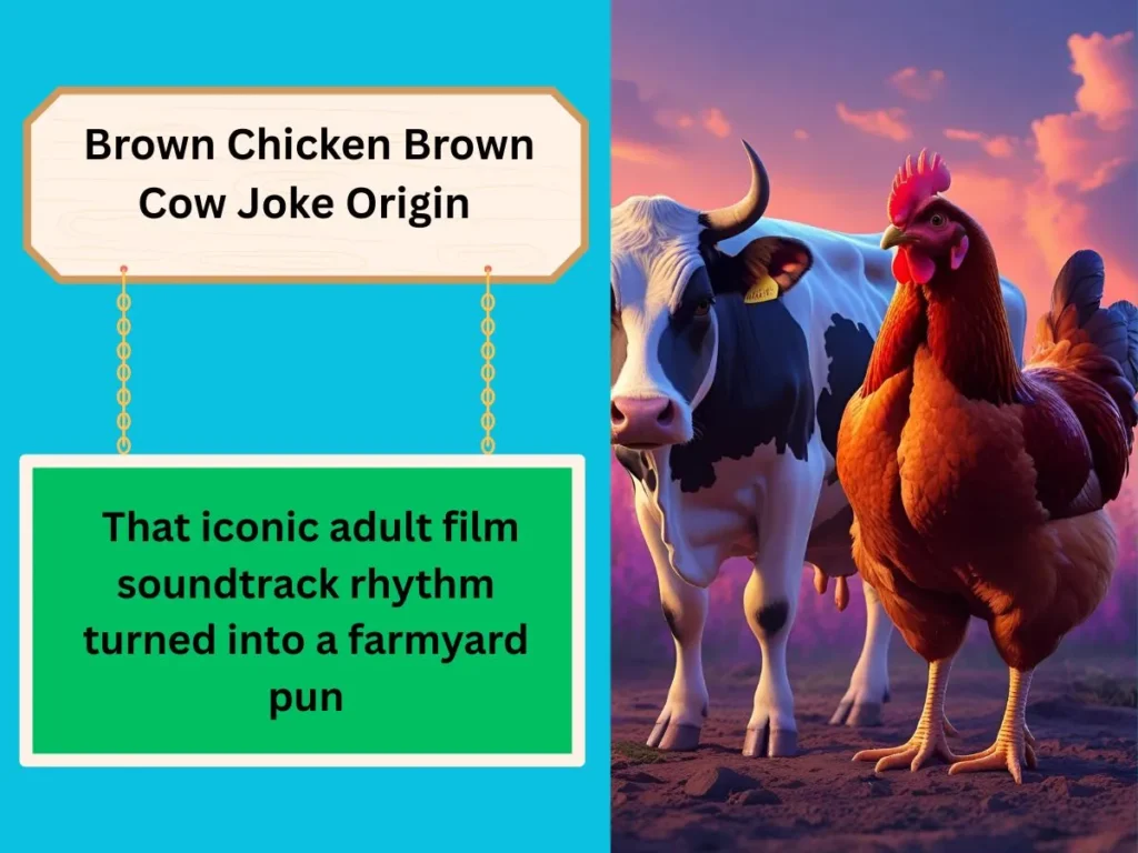  Brown Chicken Brown Cow Joke Origin