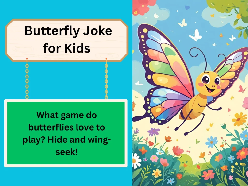  Butterfly Joke for Kids