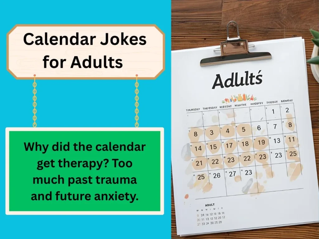 Calendar Jokes for Adults